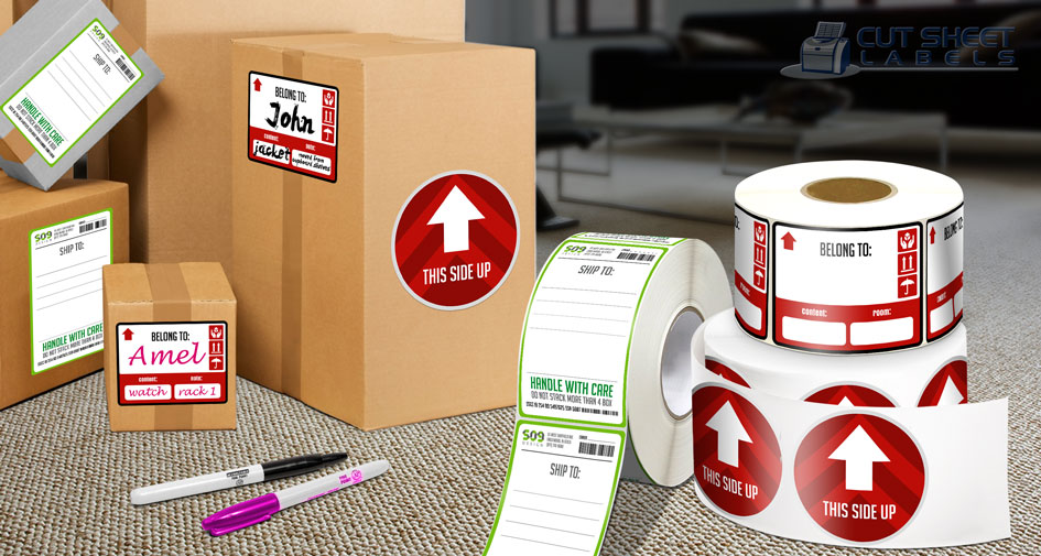 Moving Box Labels Template