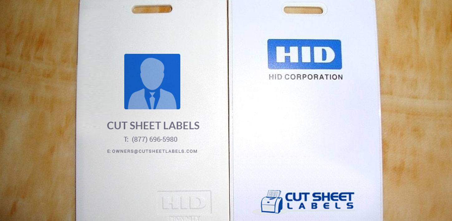 HID Card Labels