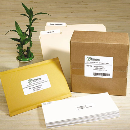 envelope labels