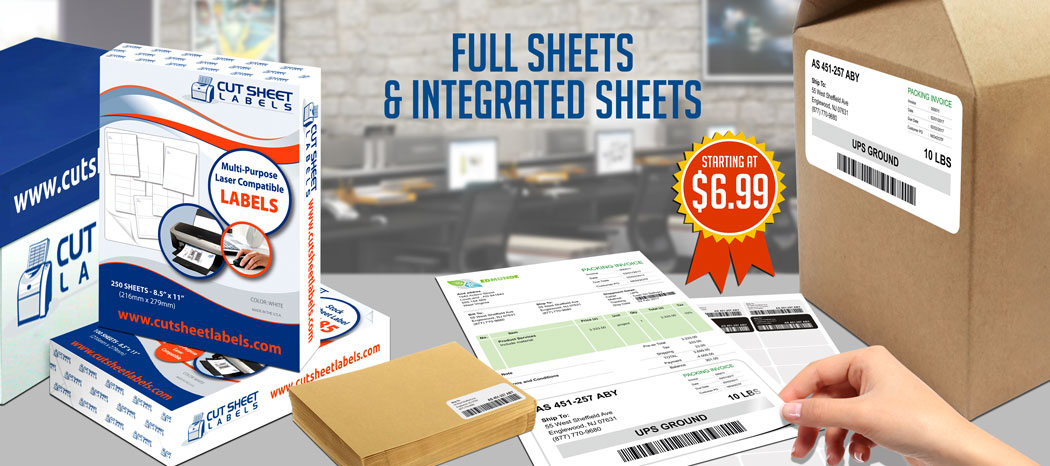 Full Sheet Integrated Sheet